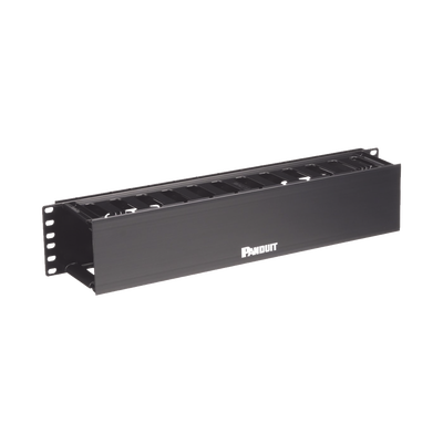 Organizador de Cables Horizontal PatchLink, Sencillo (Solo Frontal), Para Rack de 19in, 2UR PANDUIT - Vista 4