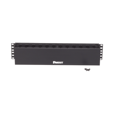 Organizador de Cables Horizontal PatchLink, Sencillo (Solo Frontal), Para Rack de 19in, 2UR PANDUIT - Vista 5