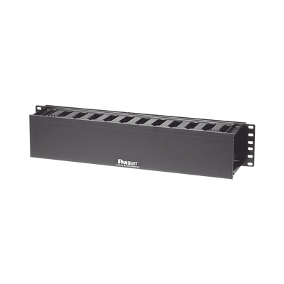 Organizador de Cables Horizontal PatchLink, Sencillo (Solo Frontal), Para Rack de 19in, 2UR - PANDUIT