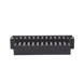 Organizador de Cables Horizontal PatchLink, Doble (Frontal y Posterior), Con Tapa Extendida, Para Rack de 19in, 2UR PANDUI...