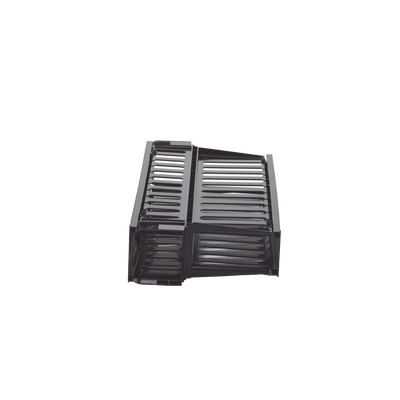 Organizador de Cables Horizontal PatchLink, Doble (Frontal y Posterior), Con Tapa Extendida, Para Rack de 19in, 2UR PANDUI...