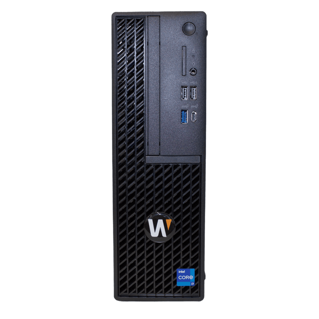 HANWHA VISION - WWT-P-3204W - Estación de trabajo cliente Wave con 3 salidas de video Intel Core i3 (14th Gen), 8GB RAM, 256 SSD, Windows 10 IoT, Nvidia Quadro T400