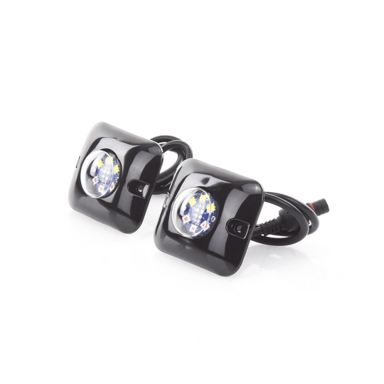 Estrobos Ocultos LED / 12 LEDs / 12 Patrones de Destello / 10-24 VCC / 1 A Máx. / 3.2 x 1.8 cm | SIERRA STORE