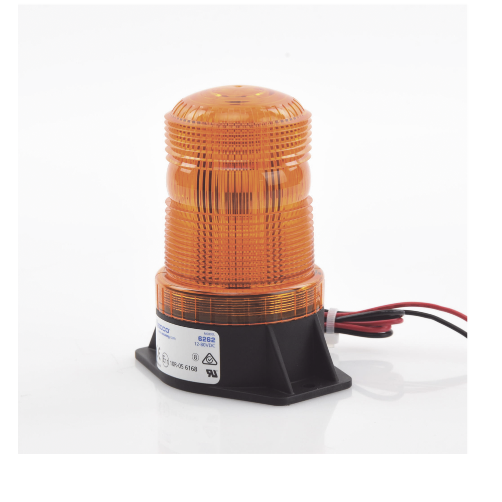 Mini Burbuja LED / Rango 12-80 VCC / IP66/67 / 8 Destellos 70 FPM / SAE J845 Clase III / Montaje Permanente | SIERRA STORE