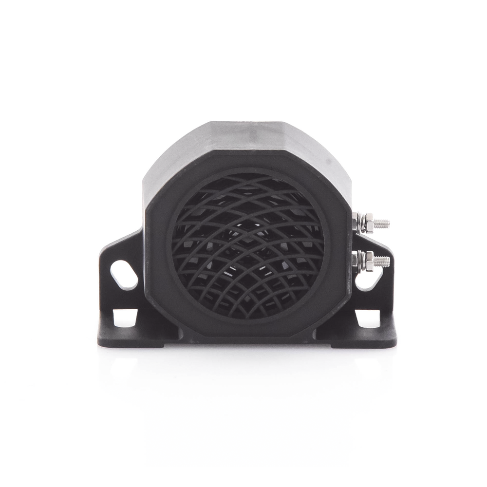 EPCOM X70B - Alarma de Reversa Vehicular / 105±3 dB / 12-80 Vcc / IP67 / 70 mm / Soporte Universal | SIERRA STORE