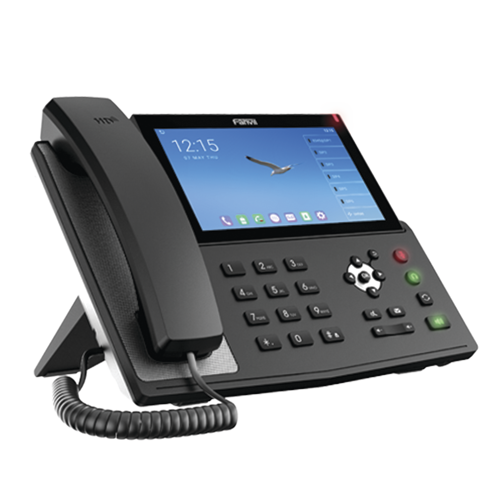 Teléfono IP Android / 20 Líneas SIP / Pantalla Táctil 7" / 112 Teclas DSS / Wi-Fi Dual Band / Bluetooth / PoE / Gigabit | SIERRA STORE