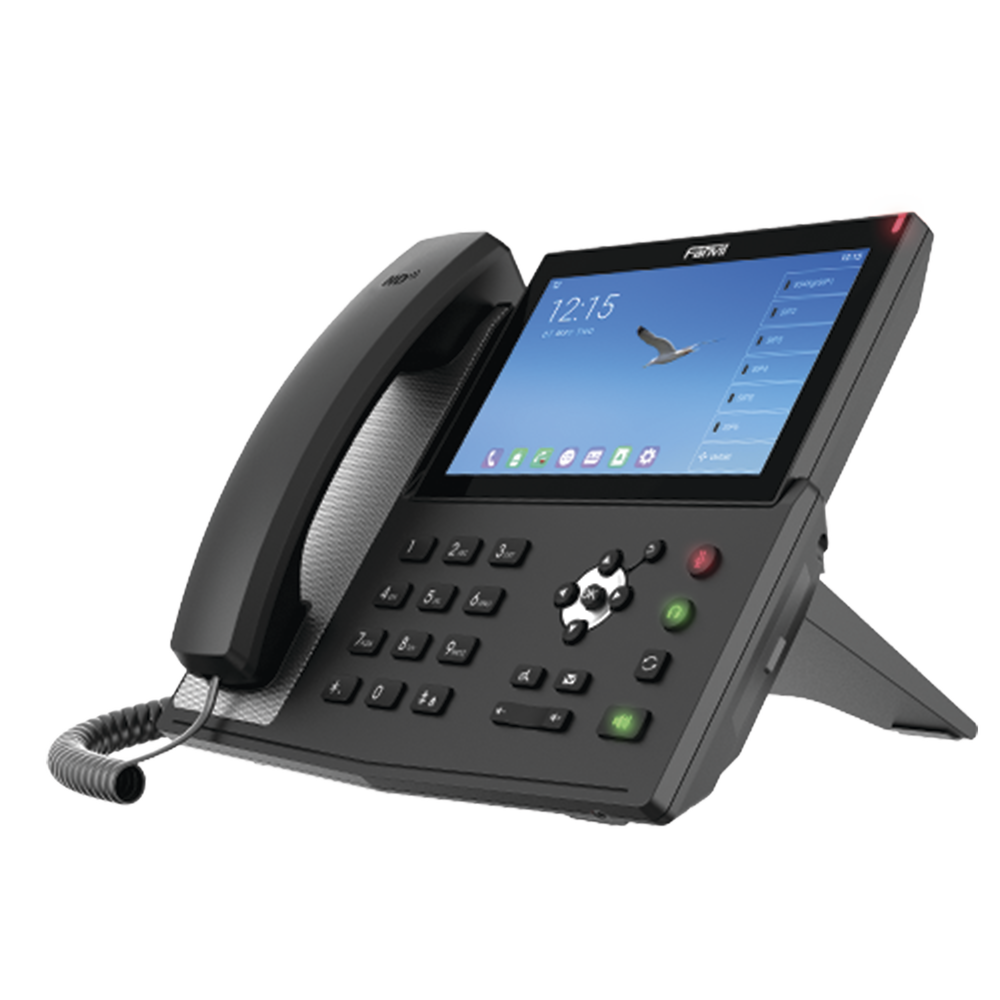 Teléfono IP Android / 20 Líneas SIP / Pantalla Táctil 7" / 112 Teclas DSS / Wi-Fi Dual Band / Bluetooth / PoE / Gigabit | SIERRA STORE