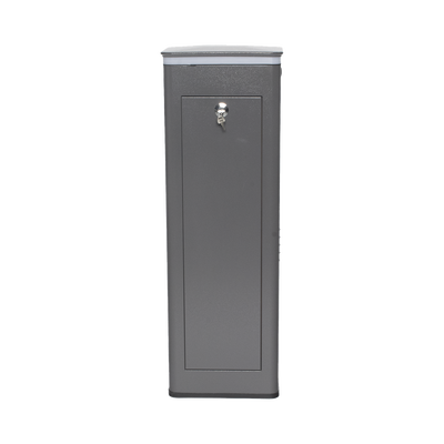 Barrera Vehicular Derecha / Soporta Brazo de Hasta 5.5 m / Final de Carrera Ajustable Por Programación / Movimiento fluido / Diseño Elegante Color Gris / Con Corona Led Semaforizada - Vista 2