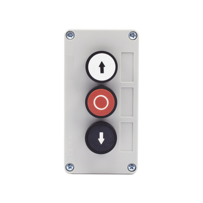 Botonera Triple Para Barreras Vehiculares, Operadores Corredizos y Abatibles. - ACCESSPRO