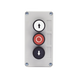 Botonera Triple Para Barreras Vehiculares, Operadores Corredizos y Abatibles. | SIERRA STORE - ACCESSPRO