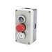 Botonera Triple con Boton de Stop Tipo Enclavado / Para Barreras Vehiculares, Operadores Corredizos y Abatibles. ACCESSPRO...