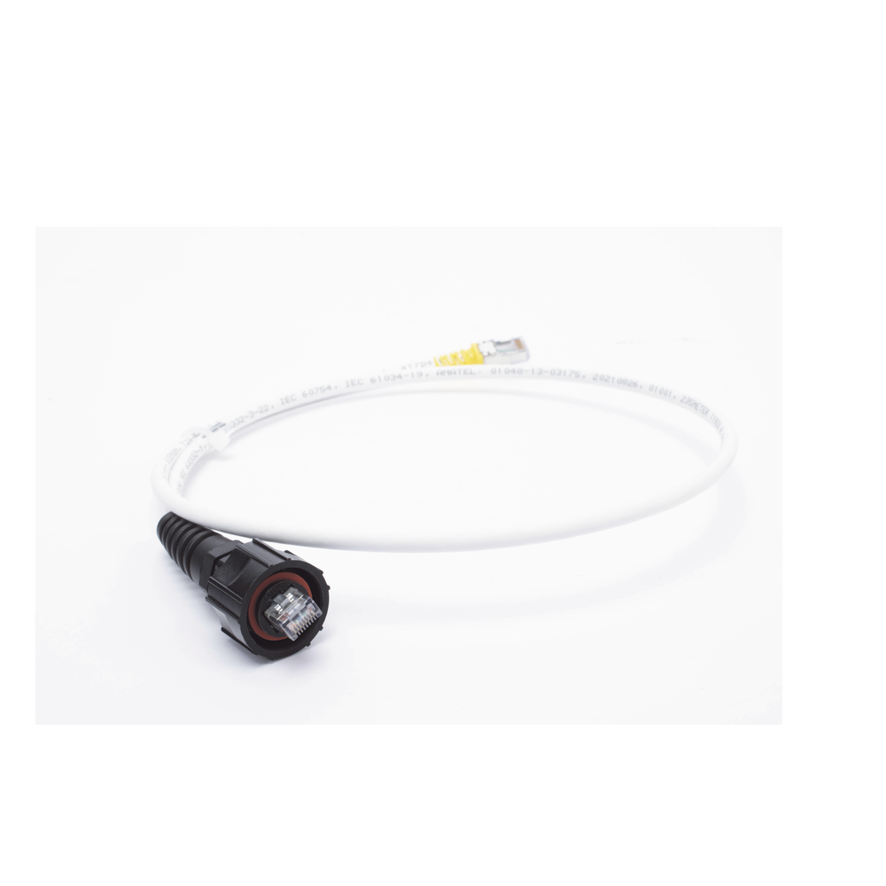 SIEMON XC6A-S10-B05 - Patch Cord / Cat6A S/FTP / T568A/B / CM/LS0H1 / 3.05 m (10 ft) / Blanco y Amarillo | SIERRA STORE