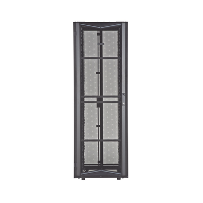 Gabinete FlexFusion para Centros de Datos, 42 UR, 600 mm de Ancho, 1070 mm de Profundidad, Fabricado en Acero, Color Negro...