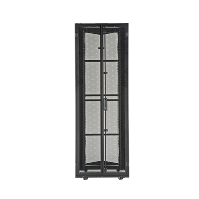 Gabinete FlexFusion para Centros de Datos, 45 UR, 800 mm de Ancho, 1200 mm de Profundidad, Fabricado en Acero, Color Negro...