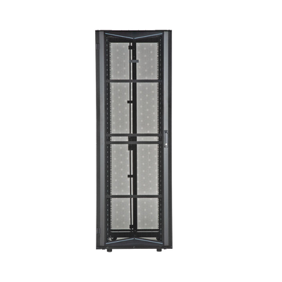 Gabinete FlexFusion para Centros de Datos, 45 UR, 800 mm de Ancho, 1200 mm de Profundidad, Fabricado en Acero, Color Negro...