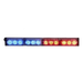 Barra de Luz de Advertencia / 4 Módulos LED / Rojo-Azul / 10-16 VCC / 1.03 ft x 1.37 in | SIERRA STORE