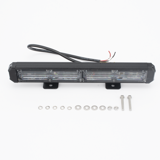 Barra de Luz de Advertencia / 2 Módulos de 6 LED Gen III / 10.8' (274 mm) / Rojo / 10-30 VCC / 180° | SIERRA STORE