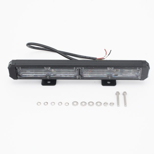 Barra de Luz de Advertencia / 2 Módulos de 6 LED Gen III / 10.8' (274 mm) / Rojo / 10-30 VCC / 180° | SIERRA STORE