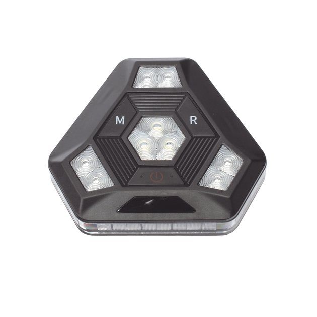 Luz de Advertencia LED / 27 LEDs / 900 Lúmenes / IP67 / 12 Patrones / Batería 20 h / Sincronización Inalámbrica | SIERRA STORE