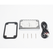 Luz de Advertencia LED / 6 x 4 pulgadas / Bicolor Rojo/Claro / 66 LED / 12 VCC / 10 Patrones de Destello | SIERRA STORE