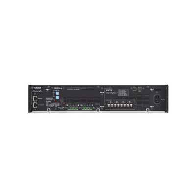 Amplificador de Audio Multicanal con Conexión Análoga | DANTE | 4 Canales, 140W | 8 OHMS | 70/100V | SIERRA STORE - YAMAHA