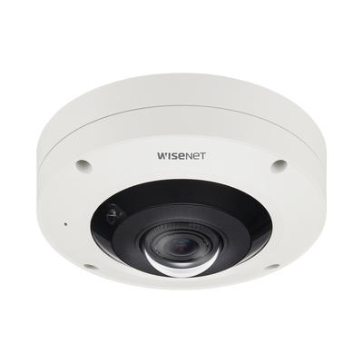Fisheye IP 12 Megapixel / WDR 120dB / PTZ Digital 8X / Mapa de Calor y Conteo de Personas / IP66 / IK10 - Hanwha Techwin W...