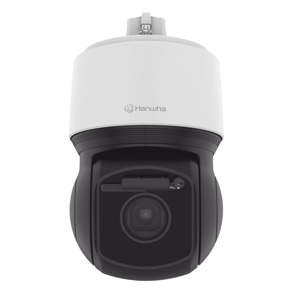 HANWHA VISION - XNP-C8303RW - Cámara PTZ IP antivandálica 6MP / 30x Zoom Óptico / IR 200m  / Exterior IP66 / NEMA4X / Auto tracking basado en IA / H.265 &