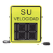 Radar Medidor de Velocidad de 3 Dígitos / Doble salida de Relevador / Tarjeta Micro SD / Puerto de red TCP IP / Detección ...