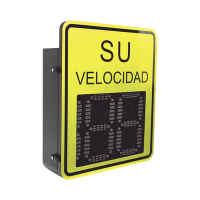 Radar Medidor de Velocidad de 3 Dígitos / Doble salida de Relevador / Tarjeta Micro SD / Puerto de red TCP IP / Detección ...