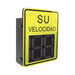 Radar Medidor de Velocidad de 3 Dígitos / Doble salida de Relevador / Tarjeta Micro SD / Puerto de red TCP IP / Detección ...