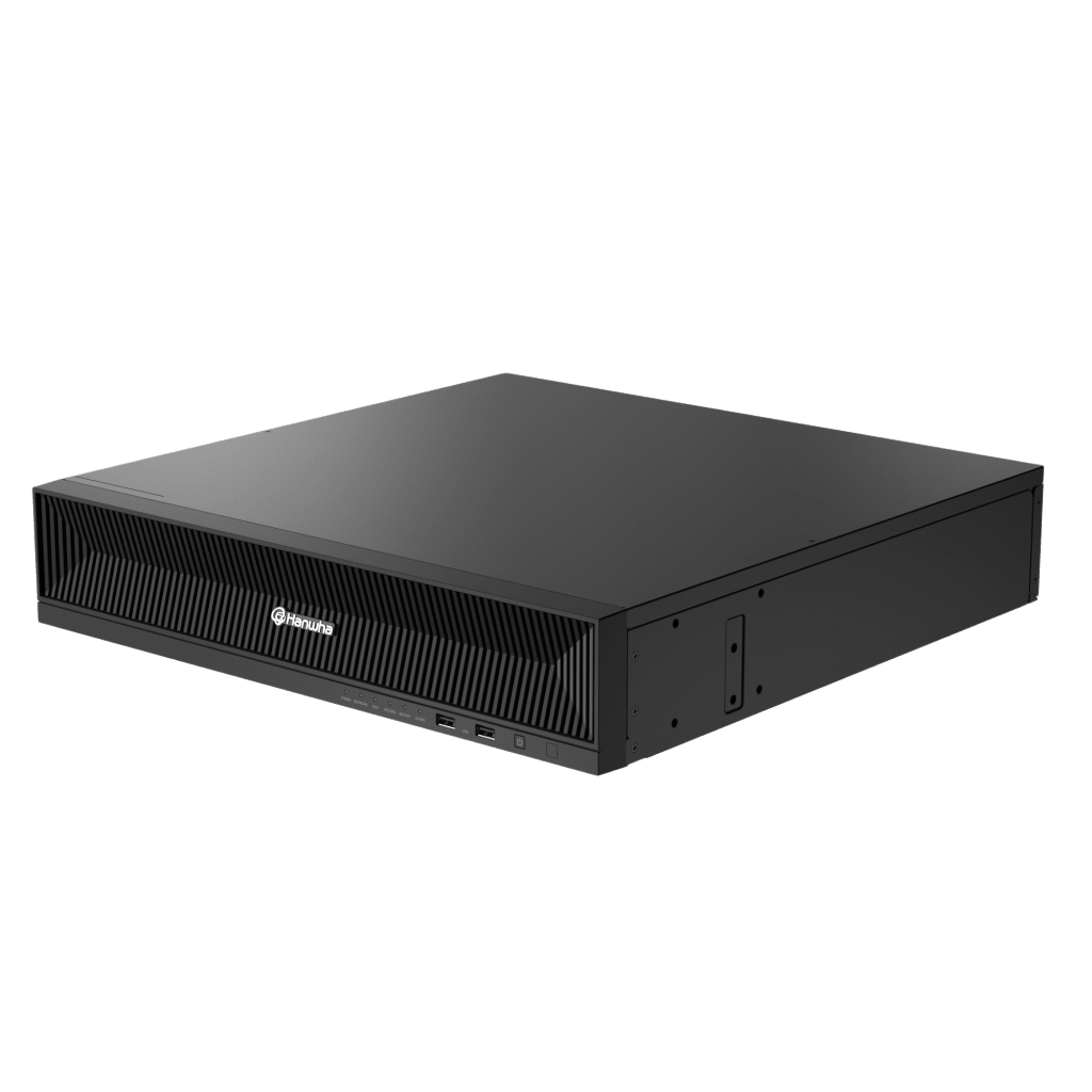 HANWHA VISION - XRN-6420B2 - NVR de  64 canales / 8K / Hasta 8 Discos Duros / H.265 & Wisestream / Wisenet P2P