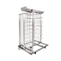 ACCESSPRO XT-100-L - Torniquete Sencillo / Cuerpo Completo / 100% Acero Inoxi...