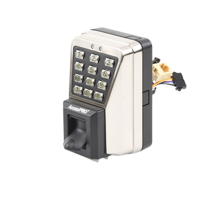 (ZK MA500)Lector IP de Huella y Proximidad con Teclado Antivandálico para Exterior / Administración con software o de mane...