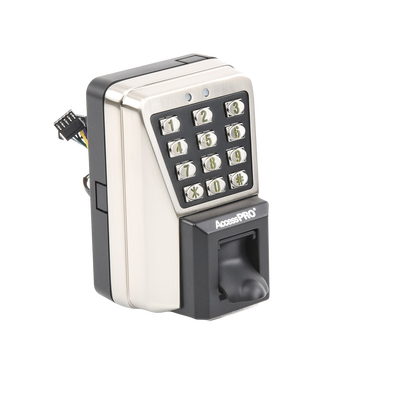 (ZK MA500)Lector IP de Huella y Proximidad con Teclado Antivandálico para Exterior / Administración con software o de mane...
