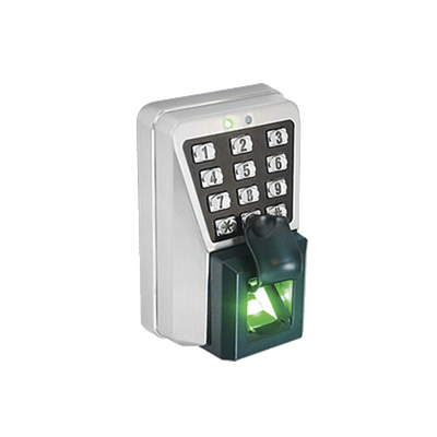 (ZK MA500)Lector IP de Huella y Proximidad con Teclado Antivandálico para Exterior / Administración con software o de mane...