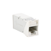 Jack Z-Max UTP Categoría 6, Montaje Híbrido en Placa de Pared (Plano y Angulado), Color Blanco SIEMON - Vista 5