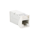 Jack Z-Max UTP Categoría 6, Montaje Híbrido en Placa de Pared (Plano y Angulado), Color Blanco SIEMON - Vista 5