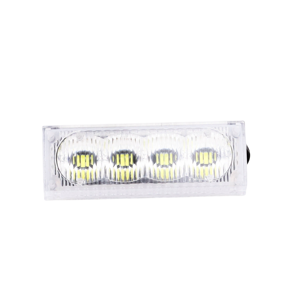 Módulo LED de Reemplazo / 4 LEDs Ámbar Alta Intensidad / Compatible Barras X67 / Exterior / Bajo Consumo | SIERRA STORE