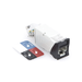 Jack Z-MAX Cat6A, Blindado, Montaje Híbrido en Placa de Pared (Plano y Angulado), Color Negro - SIEMON