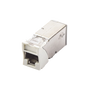 Jack Z-Max Cat6A, Blindado, Montaje Híbrido en Placa de Pared (Plano y Angula...