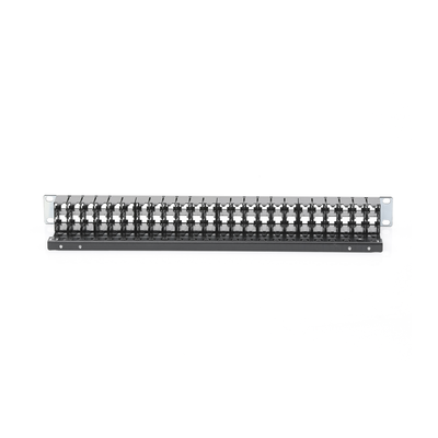 Patch Panel Z-Max de 48 Puertos, Blindado, Precargado con Jacks Categoría 6A, Plano, 1UR SIEMON - Vista 5