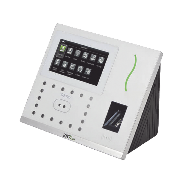 Checador Biométrico / Reconocimiento Facial 12,000 Rostros / Reconocimiento de Palma 6,000 Plantillas / 20,000 Huellas y Tarjetas / | SIERRA STORE