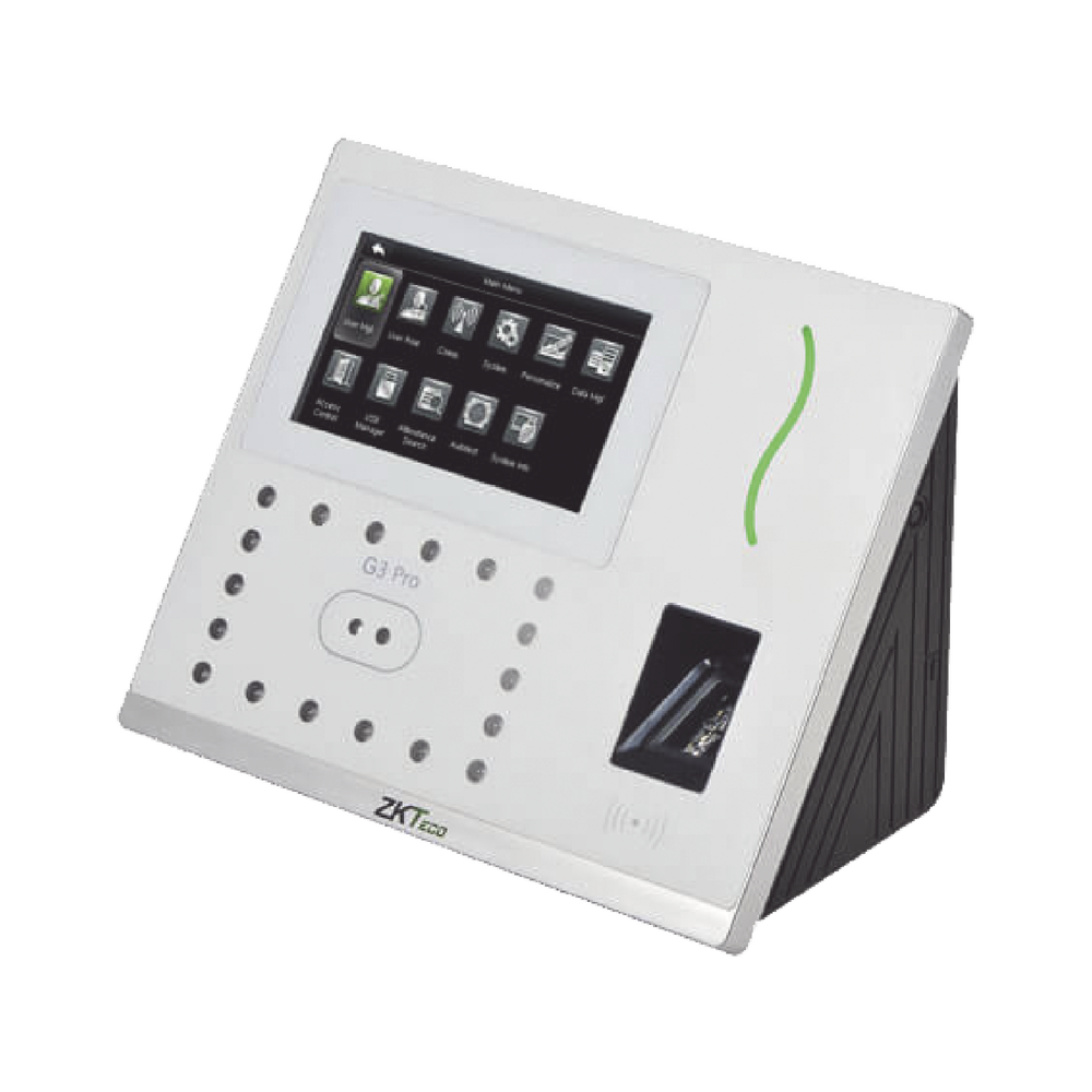 Checador Biométrico / Reconocimiento Facial 12,000 Rostros / Reconocimiento de Palma 6,000 Plantillas / 20,000 Huellas y Tarjetas / | SIERRA STORE