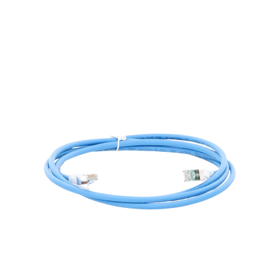 Patch Cord Z-MAX Cat6A S/FTP, CM/LS0H, 2.13 Metros (7 Pies), Color Azul, Versión Bulk (Sin Empaque Individual) SIEMON - Vi...