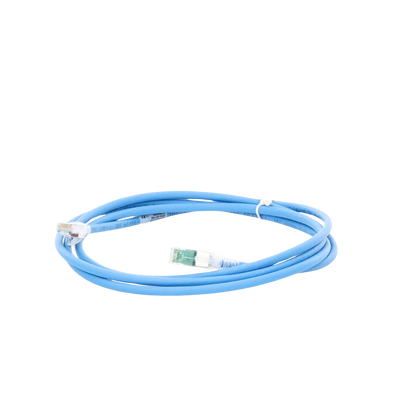 Patch Cord Z-MAX Cat6A S/FTP, CM/LS0H, 2.13 Metros (7 Pies), Color Azul, Versión Bulk (Sin Empaque Individual) SIEMON - Vi...