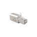 Plug RJ45 Cat6A Blindado, Terminación en Campo, Compatible con Todas las Categorías, con Clip Protector de Seguro SIEMON -...