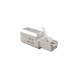 Plug RJ45 Cat6A Blindado, Terminación en Campo, Compatible con Todas las Categorías, con Clip Protector de Seguro SIEMON -...