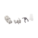 Plug RJ45 Cat6A Blindado, Terminación en Campo, Compatible con Todas las Categorías, con Clip Protector de Seguro - SIEMON