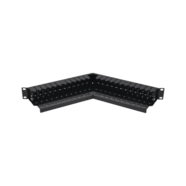 SIEMON Z-PNLA-U48E - Patch Panel Z-MAX, de 48 puertos, Modular (vacío), Angulado, 1UR | SIERRA STORE