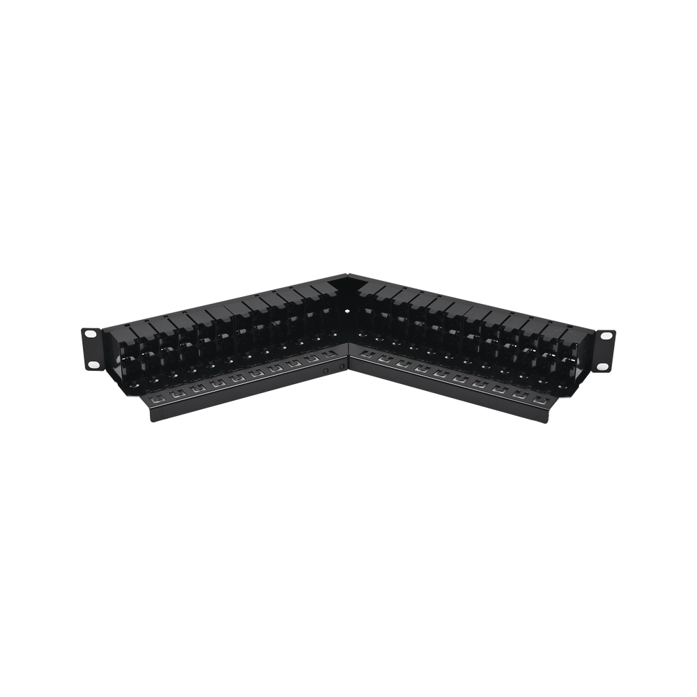 SIEMON Z-PNLA-U48E - Patch Panel Z-MAX, de 48 puertos, Modular (vacío), Angulado, 1UR | SIERRA STORE